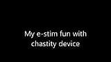 Estim with chastity device snapshot 1