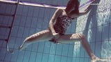 Another action with Sima Lastova in the pool snapshot 5