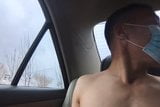 Big boy ass fucked hard and rough in car snapshot 6