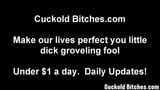 Cuckold-Sklave trainiert Demütigung snapshot 5