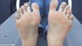 Feet Soles and Toe wiggling compilation snapshot 1