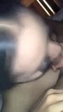 Chav slag sucking cock cum blasted snapshot 4