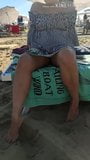 No panties,, beach snapshot 4