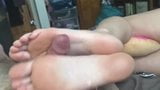 Hot footjob with cumshot snapshot 10