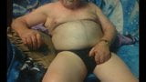 Opa-Show vor der Webcam snapshot 10