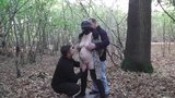 Slut wife in forest gangbaned in forest snapshot 4