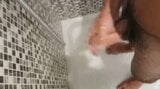 Big Dick Piss shower in the toilet trans gay snapshot 8