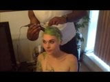 Punk girl gets head shaved snapshot 1