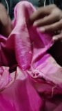 Dickhead rub with pink shaded satin silky salwar of neighbour bhabhi (39) snapshot 2