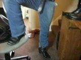 David Keller of Cleveland cums on Dehner boots snapshot 1