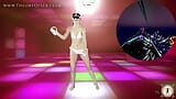 Part 1 of  Week 5 - VR Dance Workout. I'm coming to expert level! snapshot 7