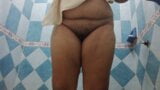 Chubby wife in the bathroom snapshot 9