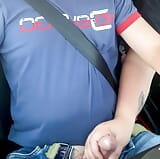 Amateur Handjob in the Car snapshot 2