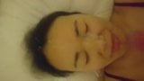 red nighty facial on  Asian snapshot 5