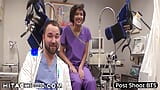 Paciente Jackie Banes recebe orgasmos de varinha mágica hitachi durante exame médico na HitachiHoesCom snapshot 10