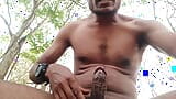 Indian Desi boy jordiweek Jungle me Oil ke sath lond ka massage korne pahucha snapshot 13