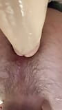 GAPPING my Ass with a THICK REALISTIC DILDO snapshot 8