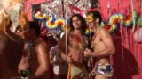 Hombres gays disfrutan del carnaval con mamada erótica y follando snapshot 5