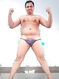 Desvergonzado chico indio Chandresha se desnuda snapshot 10