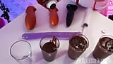 Enemas de chocolate para mariquita lesbiana snapshot 2