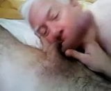 Grandpa sucking on a younger mans cock snapshot 4