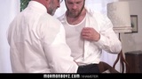 Mormonboyz - 肌肉发达的爸爸牧师培育年轻的主教洞 snapshot 3