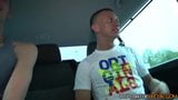 Big dicked Josh Jared drills his two bottom friends in car snapshot 2