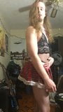 Sissy in Skirt Teases snapshot 2