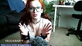 mesmerized streamer cums live on cam - Veggiebabyy Full Video! snapshot 2
