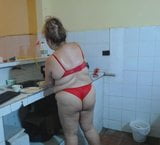 Bbw in red lingerie snapshot 7