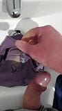 Cum on purple panties snapshot 9