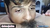 Déesse curieuse - masturbation anale, léchage de chatte poilue, petite amie, baise en missionnaire snapshot 12