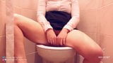 I Peeped on my Coworker Masturbating in the Bathroom snapshot 16