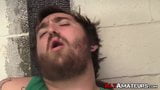 Bearded chubby alt gay anal plays while masturbating solo snapshot 8