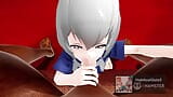 mmd r18 Junko some scopa la moglie sexy cagna con animazione 3d hentai gangbang sborra e ingoia sesso snapshot 2