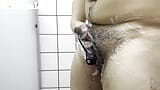 Wannaletuc - Small lifting session for bear cock in shower after gum 2023-12-4 snapshot 8