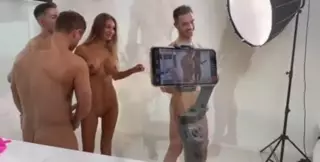 Backstage Behind the Scenes - Russian Gangbang DP Anal: Big Cock ...