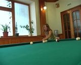 Pool table... Creampie snapshot 1