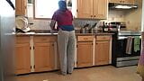 Moroccan Wife Gets Creampie Doggystyle Quickie In The Kitchen snapshot 1