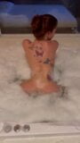 Mom bathing In tub snapshot 2