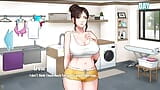 House Chores #13: Hot sex with my beautiful stepmother in the laundry room - Gameplay (HD) snapshot 2