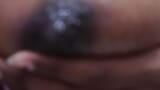 Desi Tamil Girl massage her boobs close up tits show snapshot 5