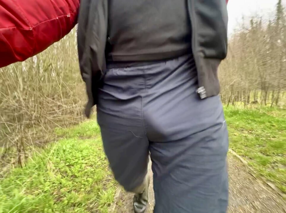 I love My big bulge wanting to break out of my sweatpants