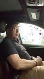 Car masturbating. Jerking off in the car snapshot 2