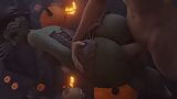 Halloween Sombra Bent Over And Fucked In The Ass snapshot 3