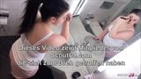 German BBW Stepsister Seduced to Fuck in Bathroom by Bro snapshot 2