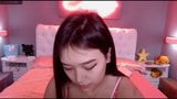 Pretty anime webcam model, Asian pussy, naked tits snapshot 2