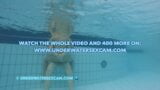 Nudist couple fucks in public pool and the voyeur is watching them while the hidden cam is recording! snapshot 2