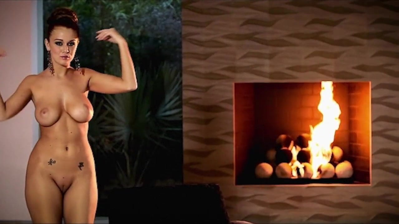 Free watch & Download FIRE - busty redhead striptease dance