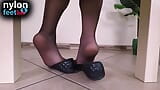 Hot feet model PetraFeet drives you crazy with her shoeplay. snapshot 2